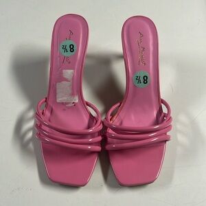 Pink Ann Michelle Kitten Heels- Never Worn